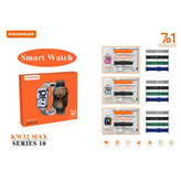 ساعت هوشمند اپل KW32 MAX با ۷ بند متنوع+هدیه شارژر